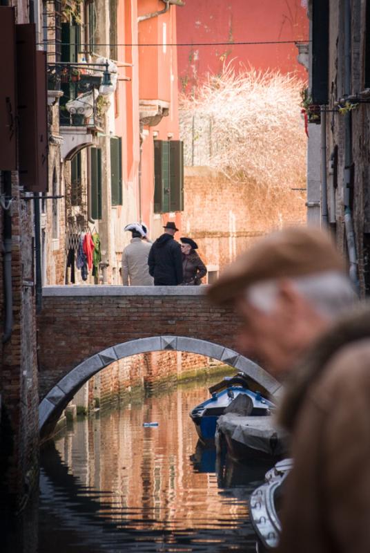 Canal Interno de Venecia, Veneto, Italia, Europa O...