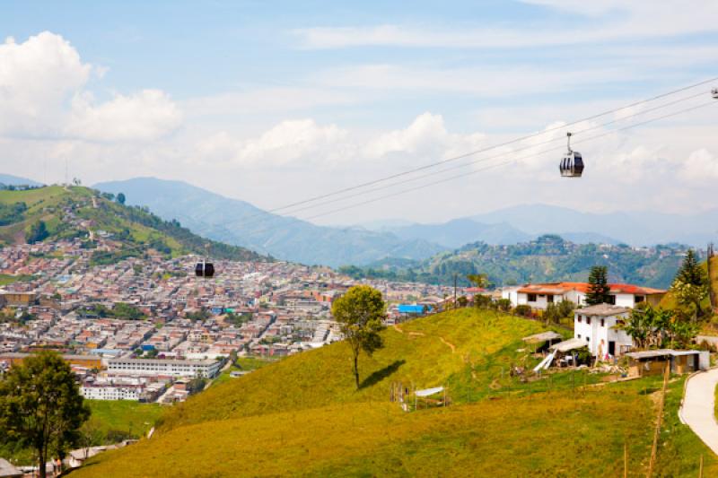 Cable Aereo de Manizales, Manizales, Caldas, Colom...