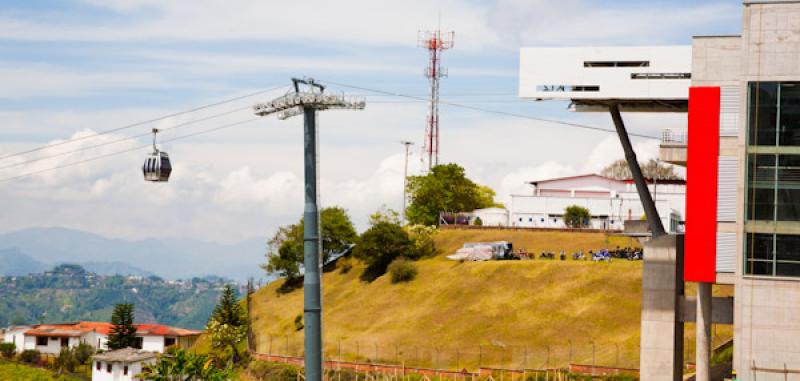 Cable Aereo de Manizales, Manizales, Caldas, Colom...