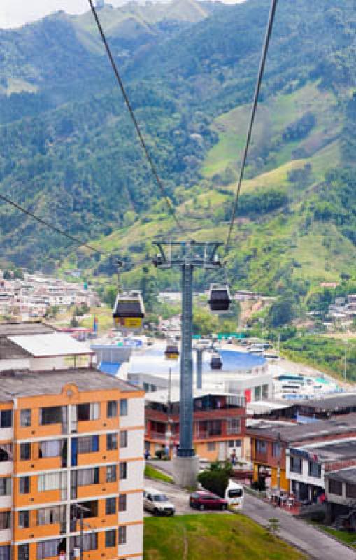 Cable Aereo de Manizales, Manizales, Caldas, Colom...