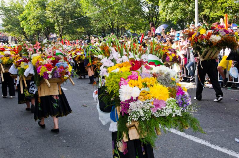 Desfile de Silleteros, Feria de las Flores, Medell...