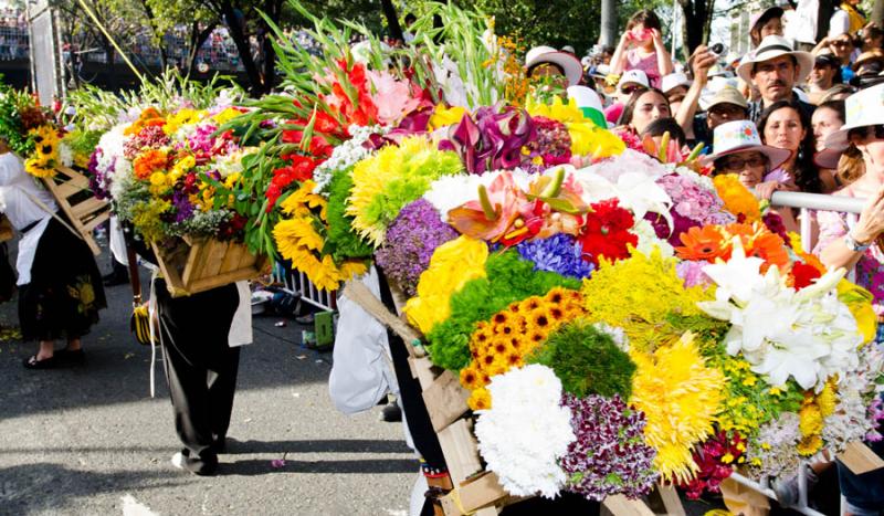 Desfile de Silleteros, Feria de las Flores, Medell...