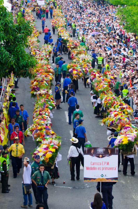 Desfile de Silleteros, Feria de las Flores, Medell...