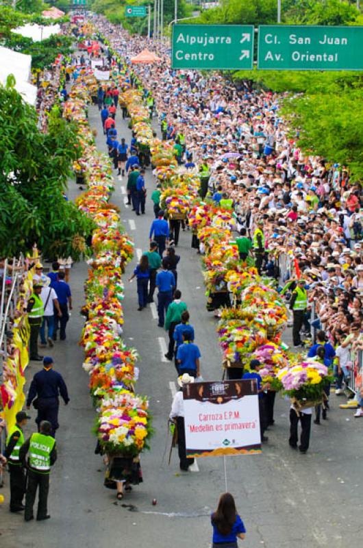 Desfile de Silleteros, Feria de las Flores, Medell...