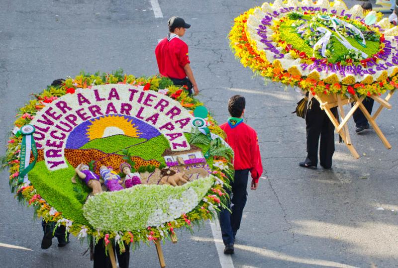 Desfile de Silleteros, Feria de las Flores, Medell...