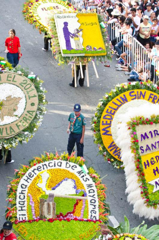 Desfile de Silleteros, Feria de las Flores, Medell...