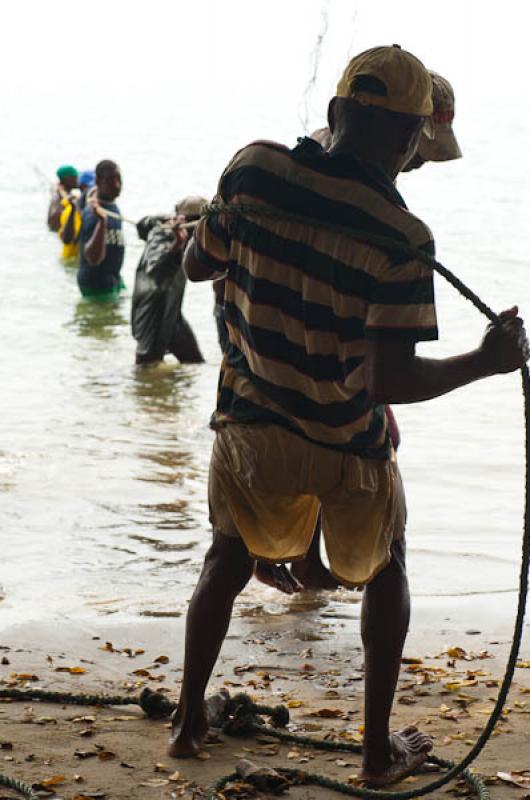 Pescador en San Onofre, Sucre, Sincelejo, Colombia