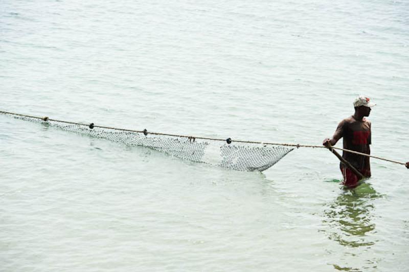 Pescador en San Onofre, Sucre, Sincelejo, Colombia