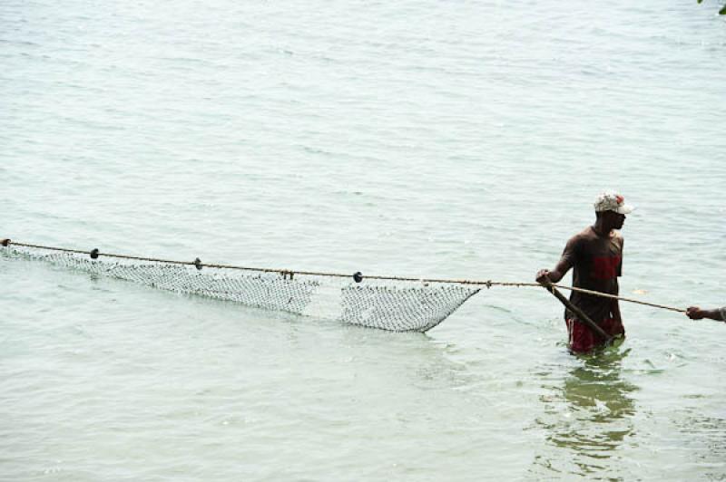 Pescador en San Onofre, Sucre, Sincelejo, Colombia