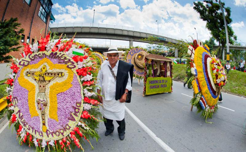 Desfile de Silleteros, Feria de las Flores, Medell...