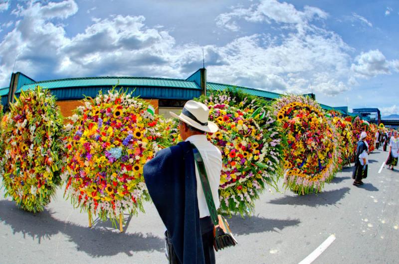 Desfile de Silleteros, Feria de las Flores, Medell...