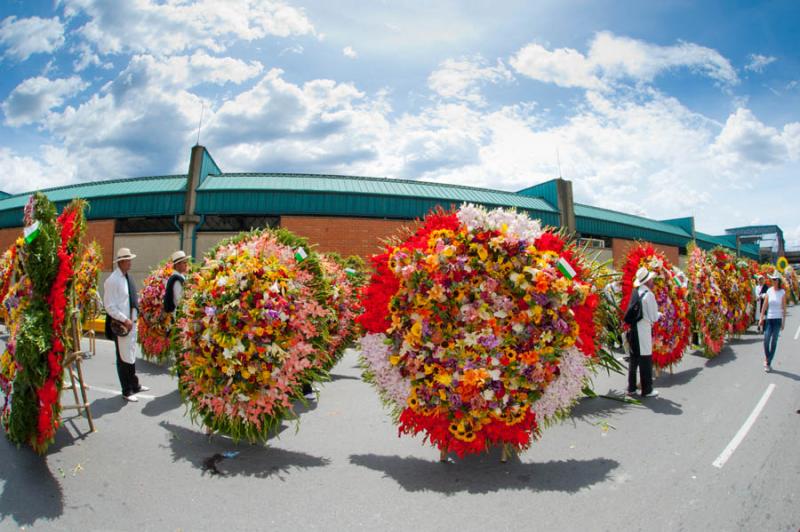 Desfile de Silleteros, Feria de las Flores, Medell...