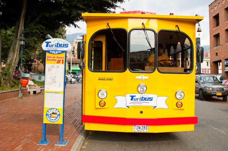 Turibus, El Poblado, Medellin, Antioquia, Colombia