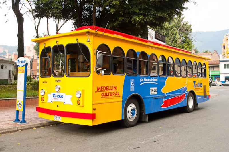 Turibus, El Poblado, Medellin, Antioquia, Colombia