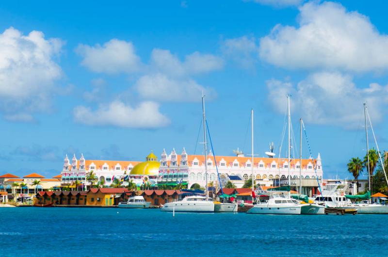 Puerto Deportivo, Oranjestad, Aruba, Antillas Meno...