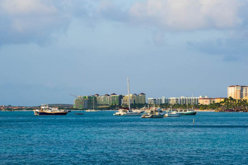 Ciudad de Oranjestad, Aruba, Antillas Menores, Ame...