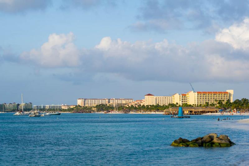 Ciudad de Oranjestad, Aruba, Antillas Menores, Ame...