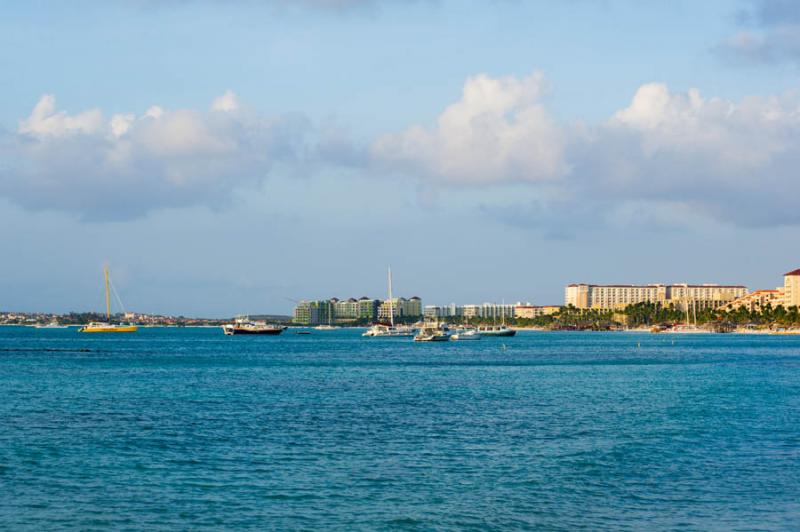 Ciudad de Oranjestad, Aruba, Antillas Menores, Ame...