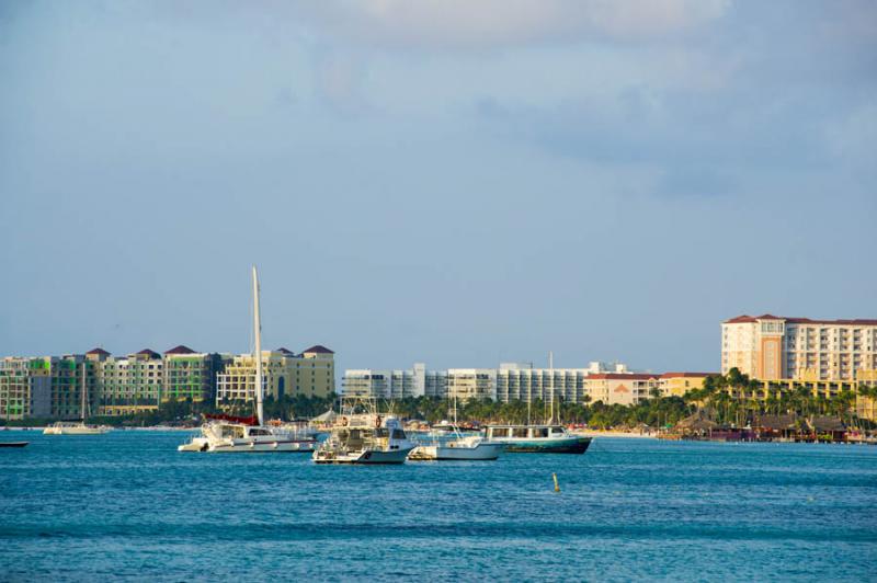 Ciudad de Oranjestad, Aruba, Antillas Menores, Ame...