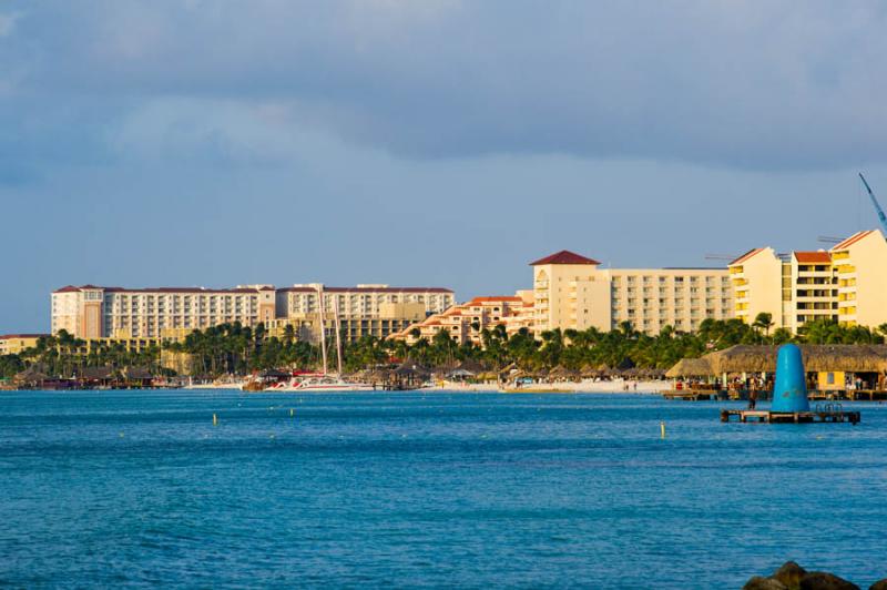 Palm Beach, Oranjestad, Aruba, Antillas Menores, A...