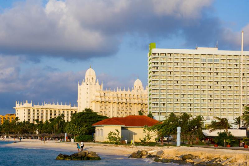 Palm Beach, Oranjestad, Aruba, Antillas Menores, A...