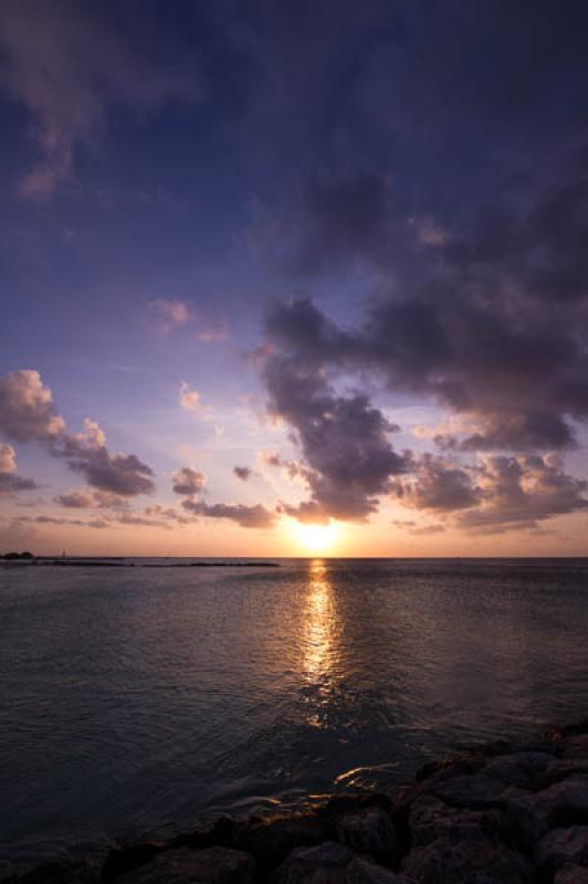 Palm Beach, Oranjestad, Aruba, Antillas Menores, A...