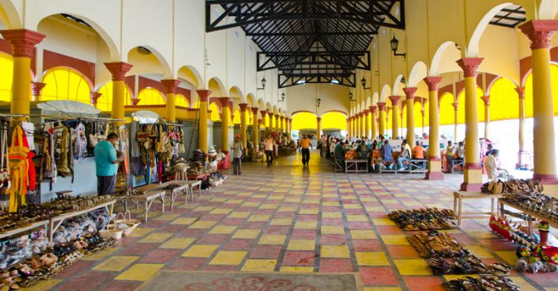 Plaza de Mercado, Santa Cruz de Lorica, Cordoba, C...