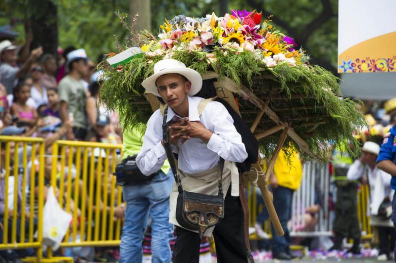 Desfile de Silleteros, Feria de las Flores, Medell...