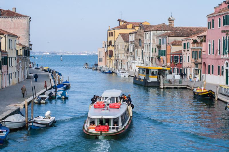 Gran Canal, Venecia, Veneto, Italia, Europa Occide...