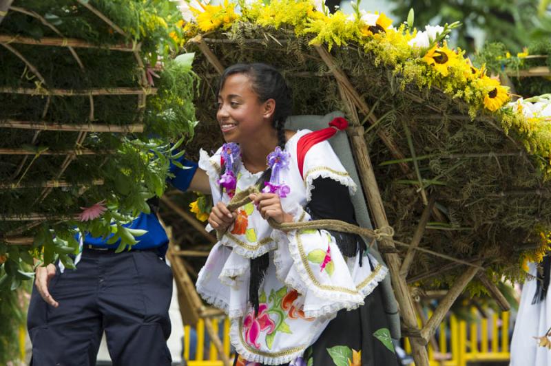 Desfile de Silleteros, Feria de las Flores, Medell...