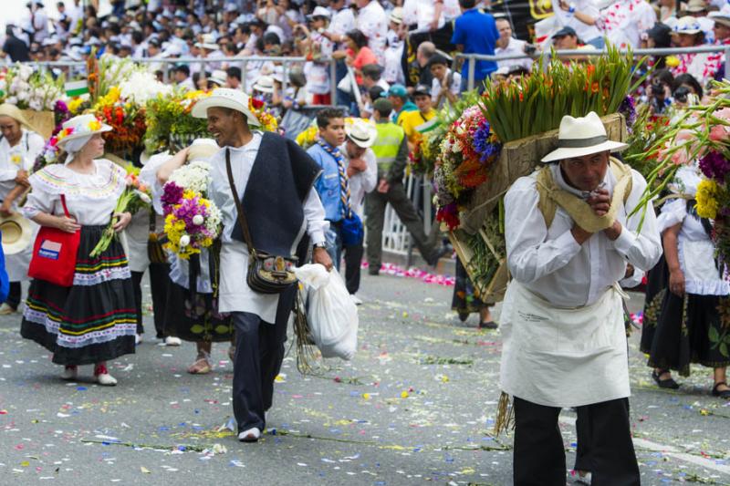 Desfile de Silleteros, Feria de las Flores, Medell...