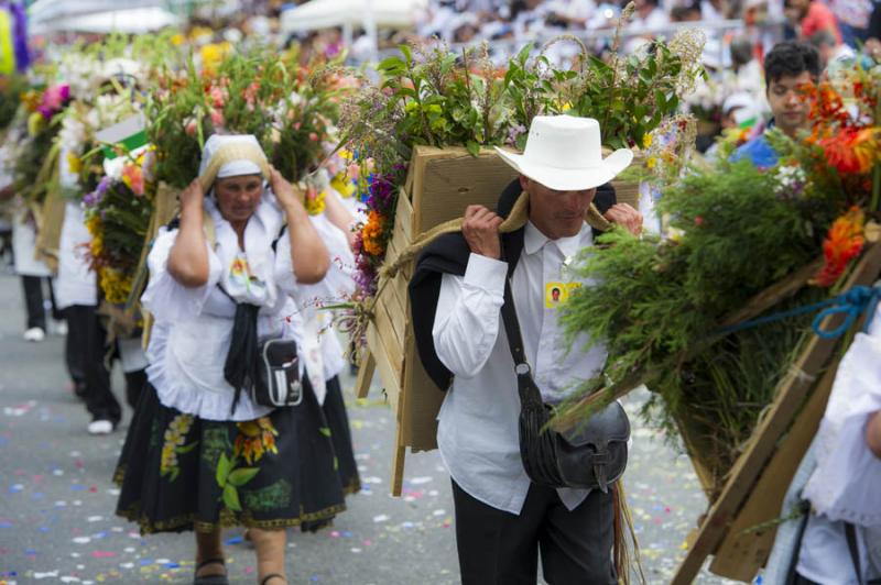 Desfile de Silleteros, Feria de las Flores, Medell...