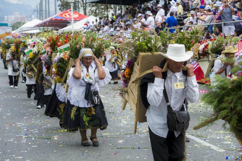 Desfile de Silleteros, Feria de las Flores, Medell...