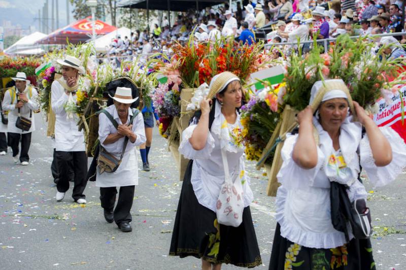 Desfile de Silleteros, Feria de las Flores, Medell...