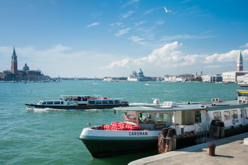 Gran Canal, Venecia, Veneto, Italia, Europa Occide...