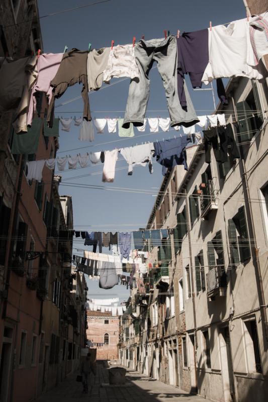 Callejon de Venecia, Veneto, Italia, Europa Occide...