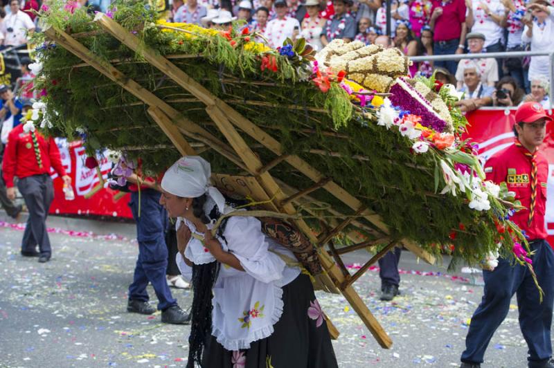 Desfile de Silleteros, Feria de las Flores, Medell...