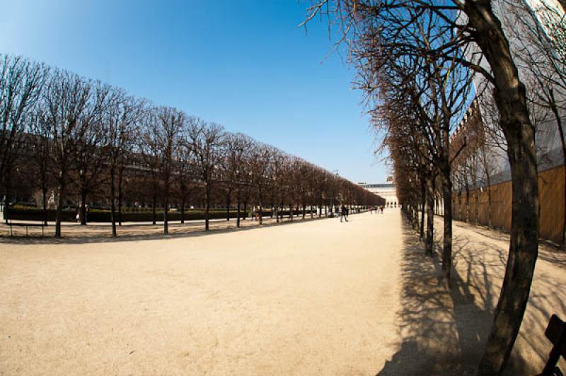 Jardines del Palacio Real, Paris, Francia, Europa ...