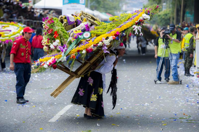 Desfile de Silleteros, Feria de las Flores, Medell...