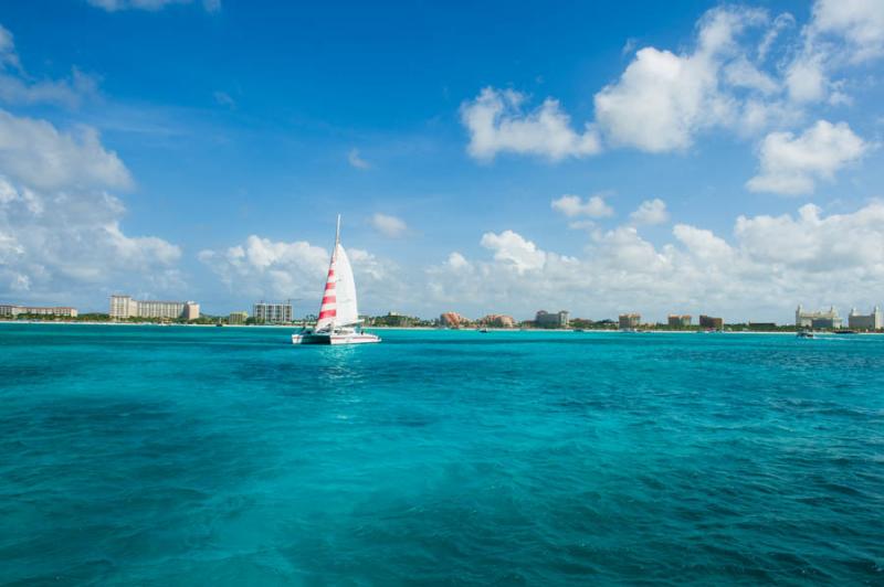 Palm Beach, Oranjestad, Aruba, Antillas Menores, A...