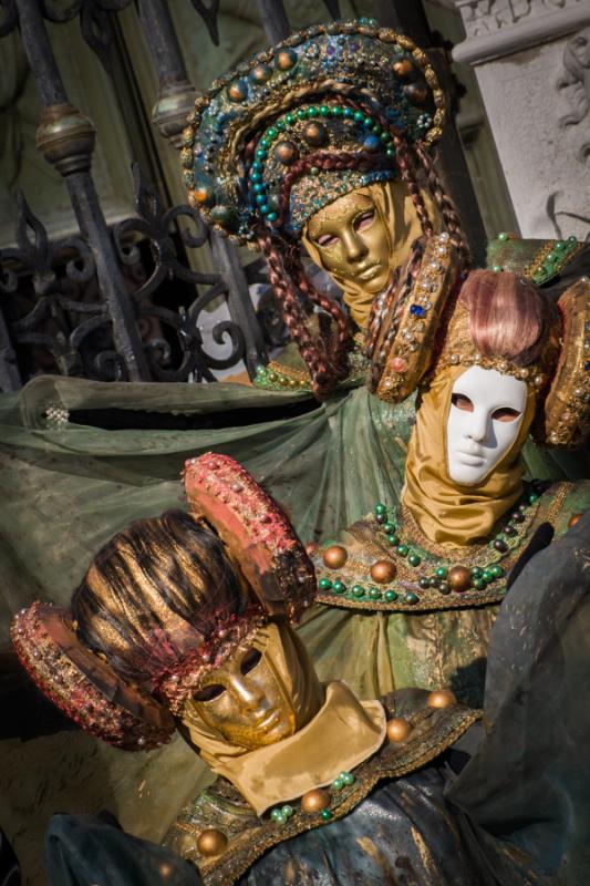 Carnaval Veneciano, Venecia, Veneto, Italia, Europ...