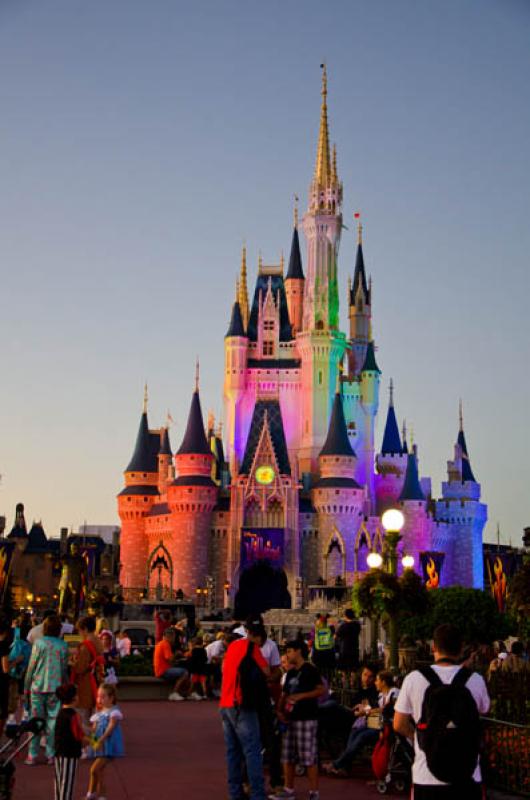 Castillo de Cenicienta, Magic Kingdom, Orlando, Fl...