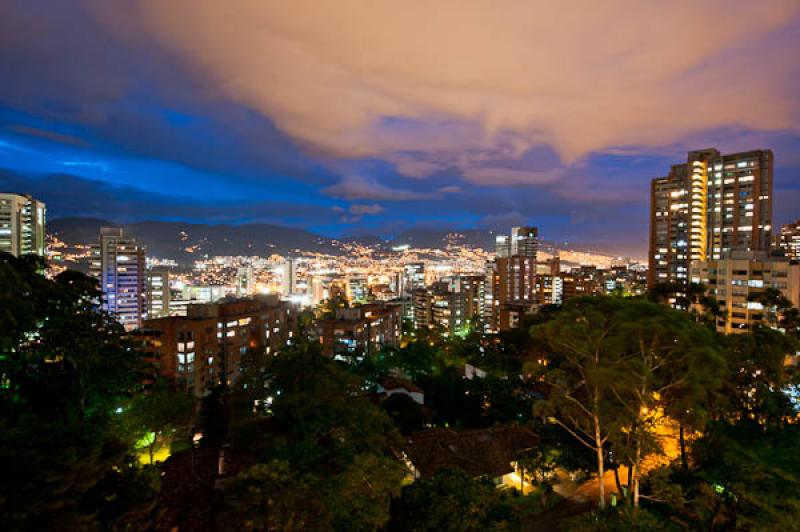 Panoramica de la Ciudad de Medellin, Antioquia, Co...