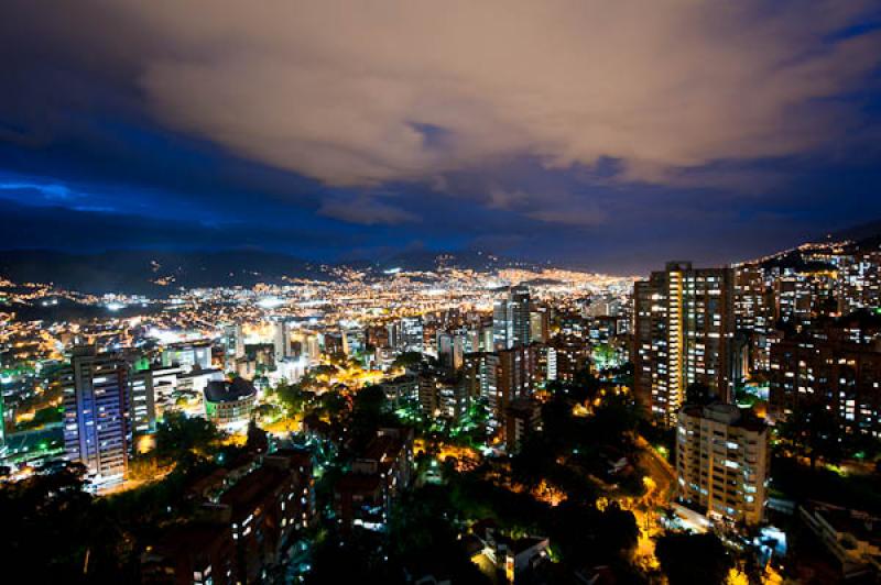 Panoramica de la Ciudad de Medellin, Antioquia, Co...