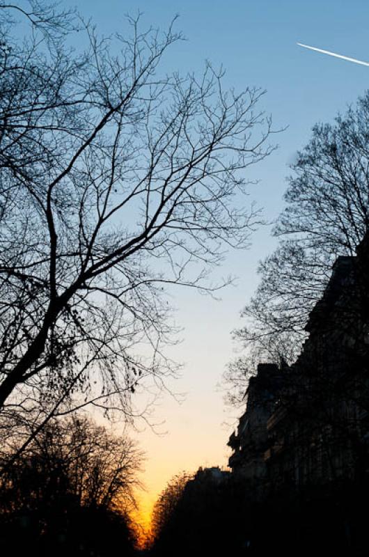 Atardecer en Paris, Francia, Europa Occidental