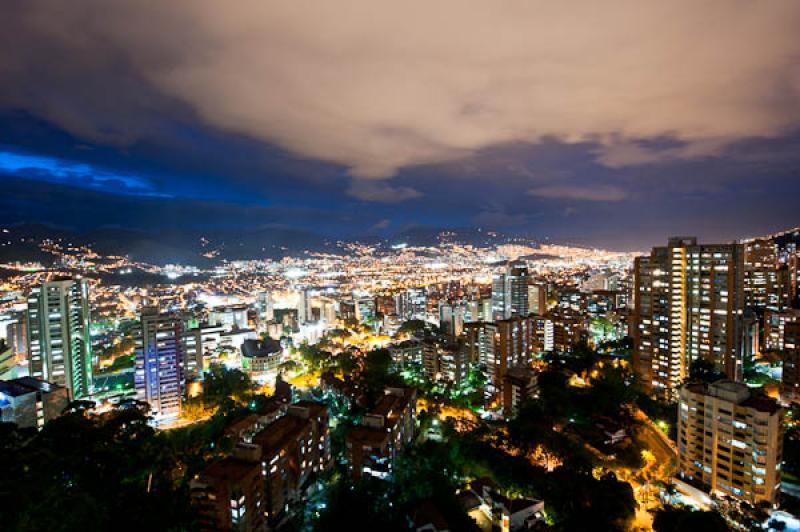 Panoramica de la Ciudad de Medellin, Antioquia, Co...