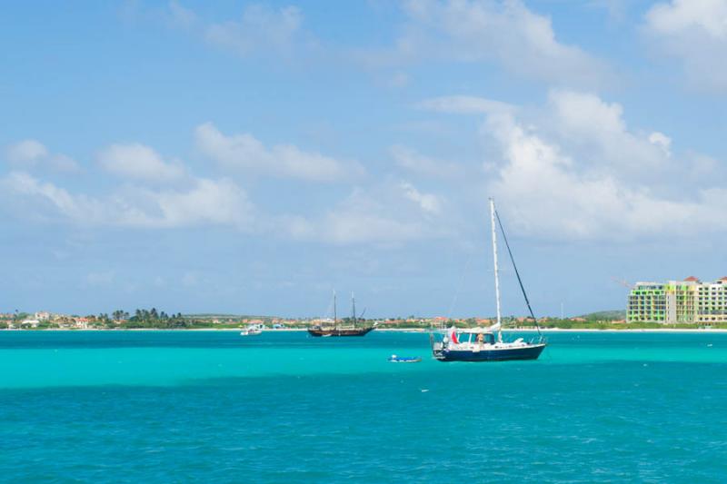 Punta Noroeste, Aruba, Oranjestad, Antillas Menore...