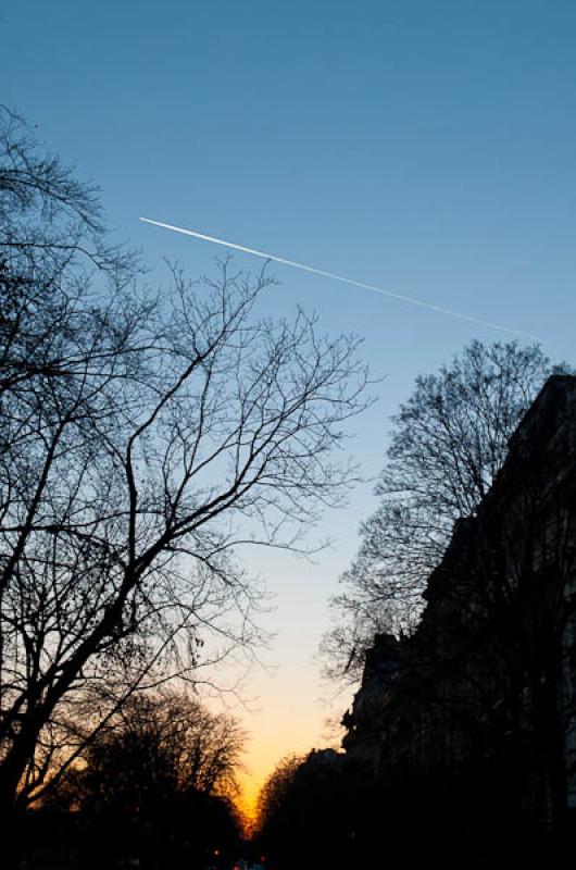 Atardecer en Paris, Francia, Europa Occidental