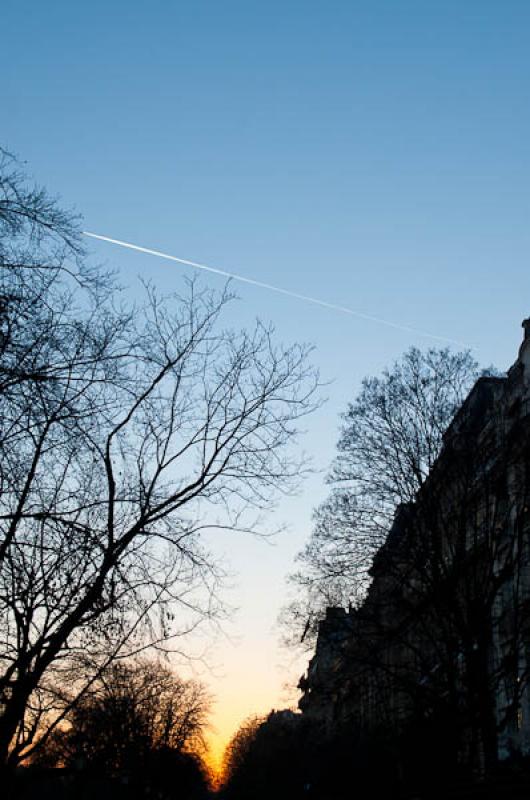 Atardecer en Paris, Francia, Europa Occidental