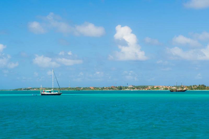 Punta Noroeste, Aruba, Oranjestad, Antillas Menore...